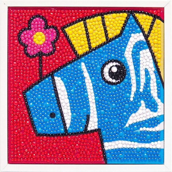 5D DIY Diamond painting With Frame For Kids &amp; Beginners