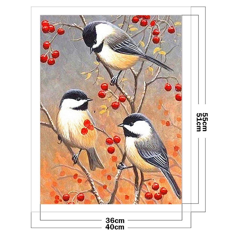 11ct Stamped Cross Stitch - Bird  ( 40*55cm) B