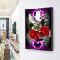 Pintura Diamante - Redondo Completo - Amor Rosa(30*45cm)