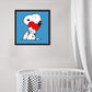 Kit de pintura diamante DIY 5D - Rodada completa - Snoopy A