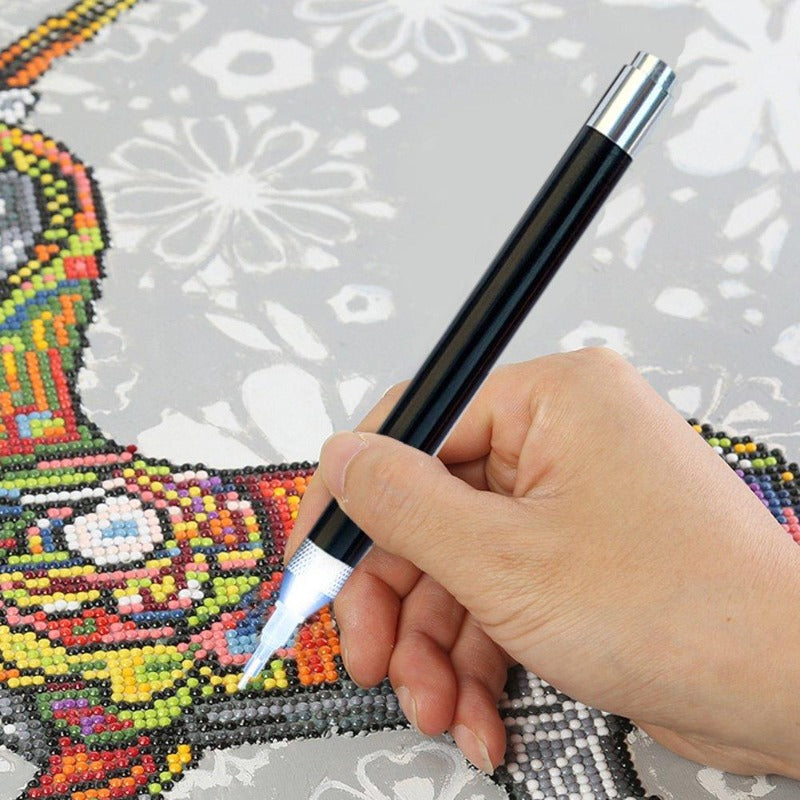 1pc Diamond Painting Battery Powered Lighted Point Drill Pen