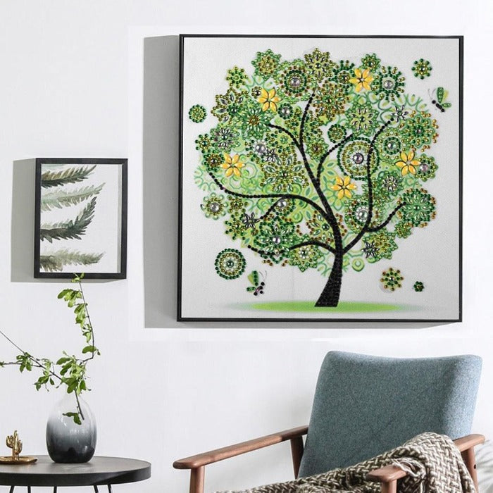 5D DIY Special Shaped Diamond Painting Tree Kit Home Decor