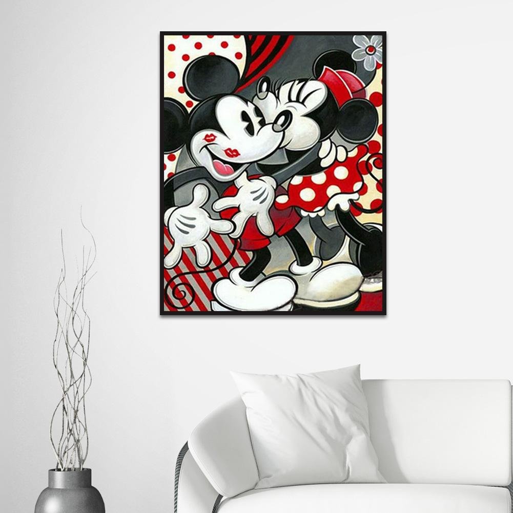 Diamond Painting Kit 5D Full Drill Disney Cartoon Mickey Mouse