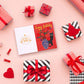 DIY 5D Diamond Painting Happy Birthday Postcard-Flower Cat