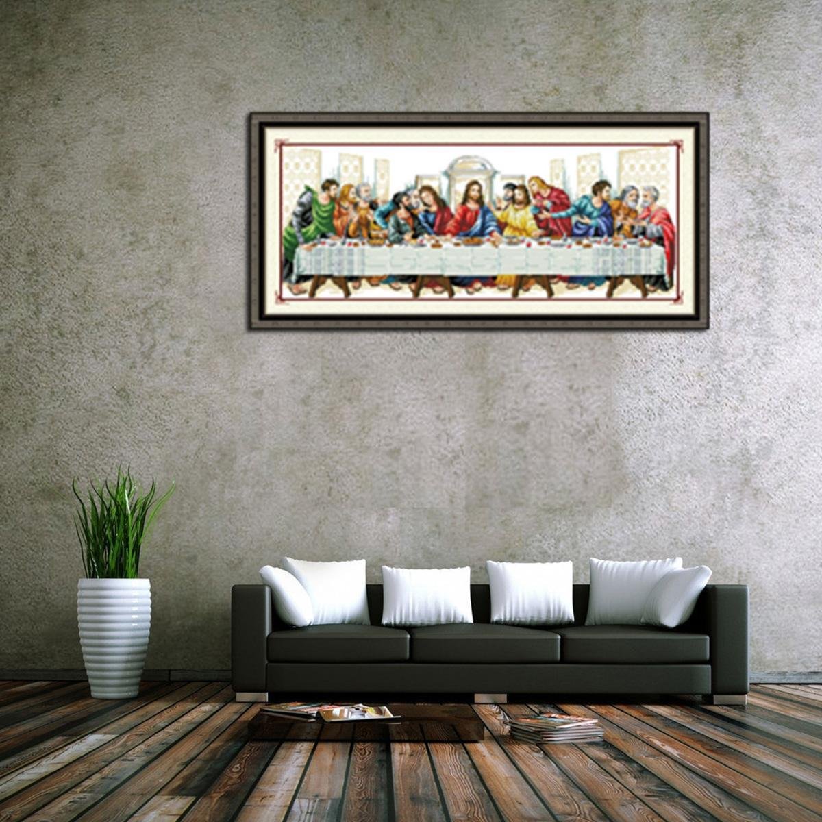 11ct Stamped Cross Stitch - The Last Supper (101*48cm)