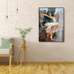 Dancing Girl Hand Painted Canvas Oil Art Picture