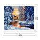 11ct Stamped Cross Stitch -  Winter Sunset (50*40cm)