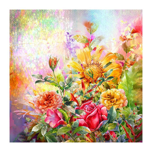 Diamond Painting - Full Round - Beautiful Flowers