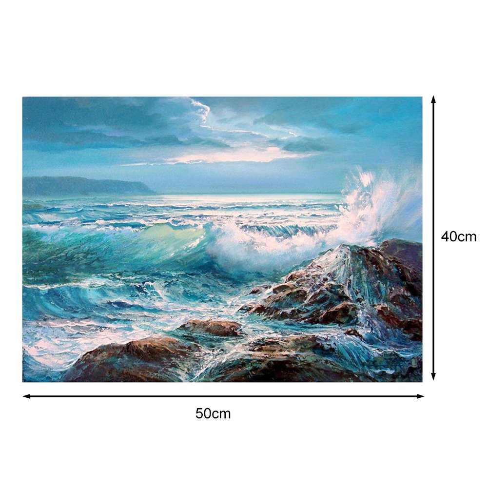 Paint By Number - Oil Painting - Sea (40*50cm)