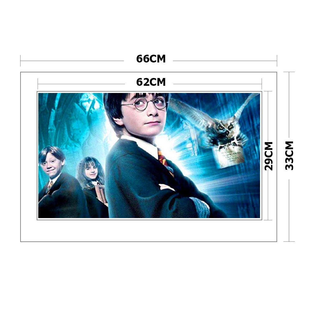 11ct Stamped Cross Stitch Kit - Harry Potter and the Philosopher's Stone (36*46cm)