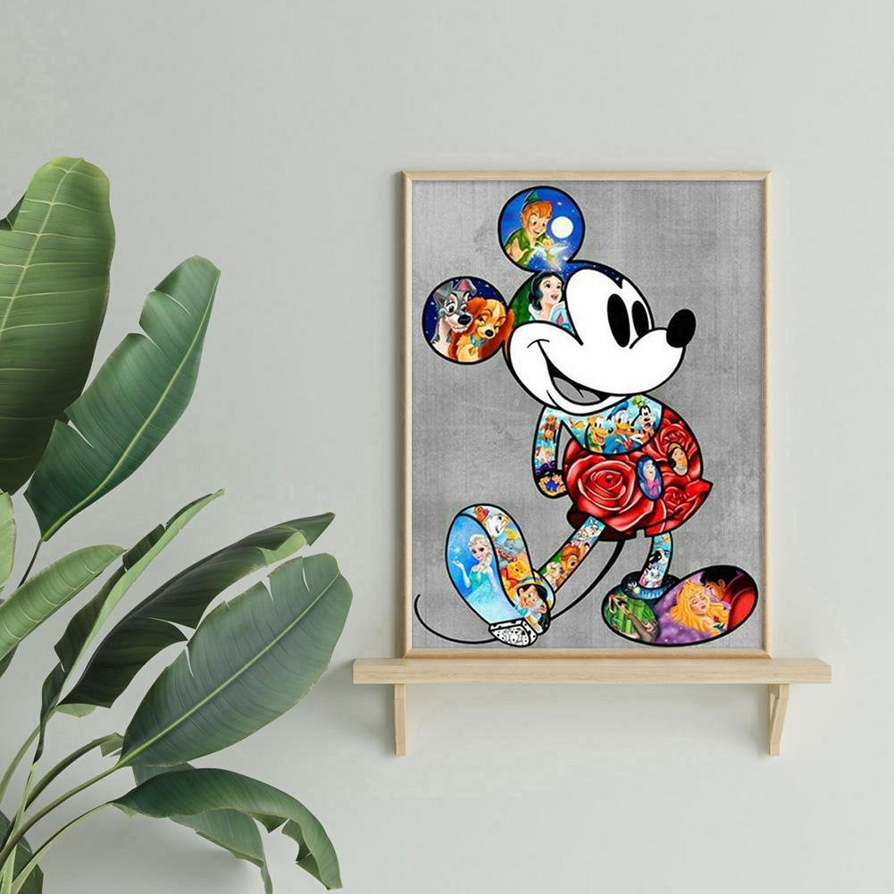 Mickey Univers Disney Full Drill Rhinestones Art Craft
