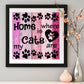 Diamond Painting - Full Round - Home is Where the Cats Are