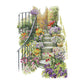14ct Stamped Cross Stitch Flowers Stairs (33*45cm)