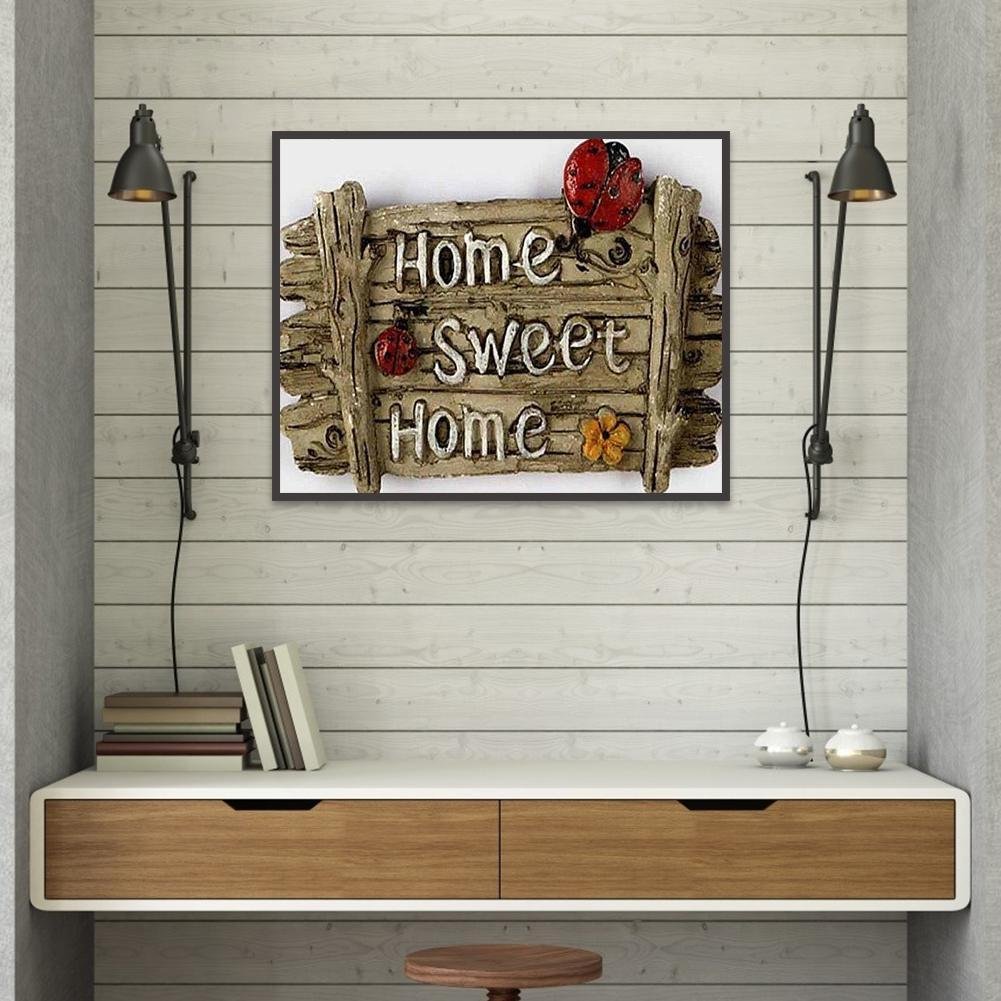 Pintura Diamante - Rodada Completa - Home Sweet Home 4