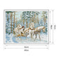 14ct Stamped Cross Stitch - Snow Carriage(65*52cm)