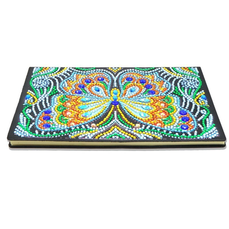 A5 5D Notebook DIY Part Special Shape Rhinestone Diary Book | Butterfly【diamondpaintingsart】