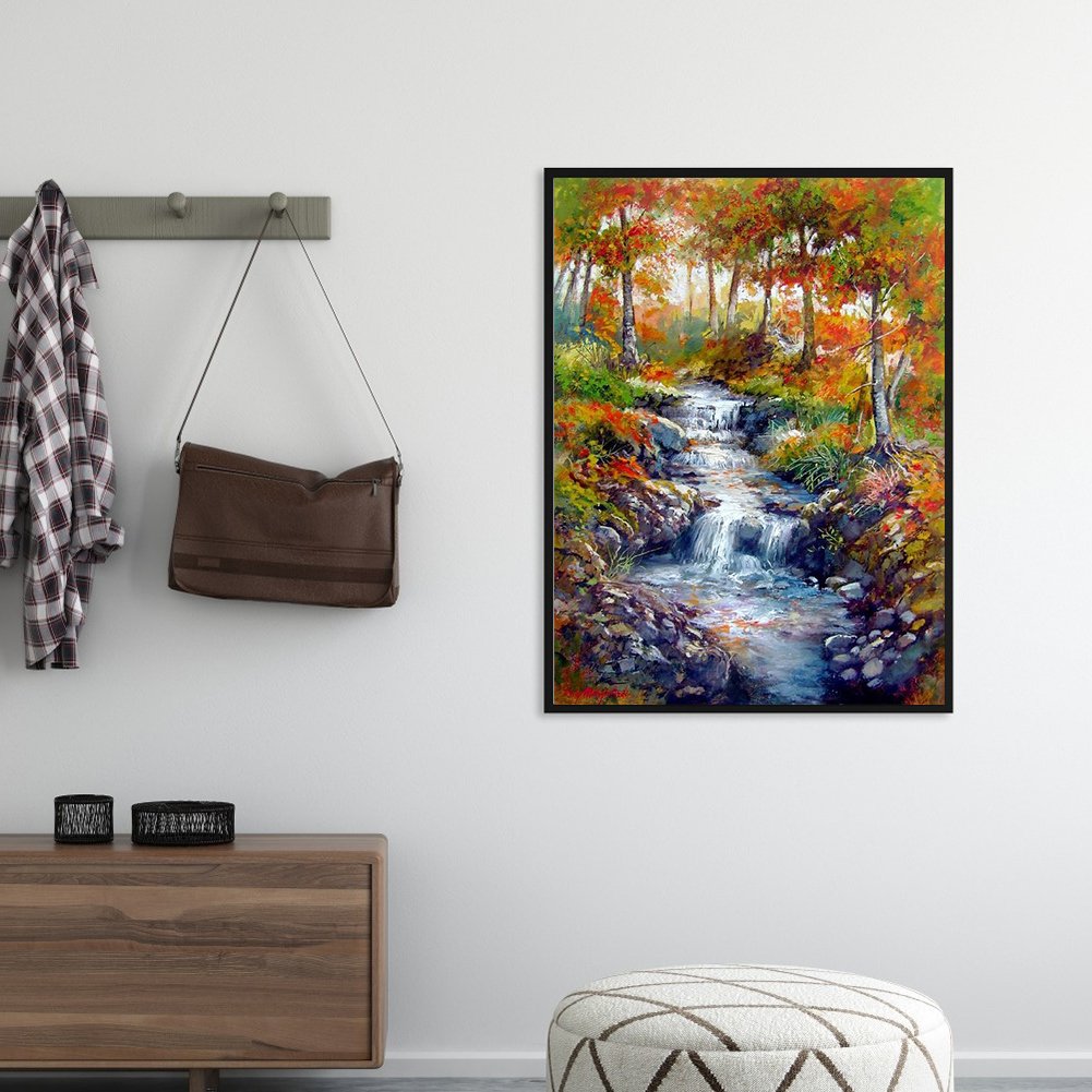Diamond Painting - Full Round - Forest River