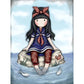 11ct Stamped Cross Stitch Creekside Girl( 40*50cm)