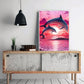 5D DIY Diamond Painting Kit - Full Round - Dolphin in Red Sea