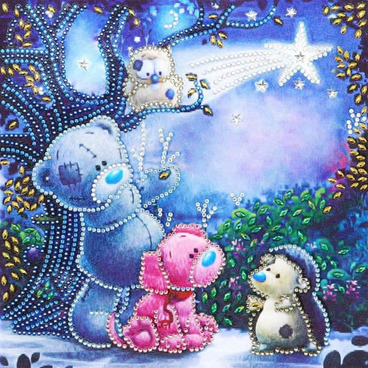 Best seller Cute Bear Crystal Rhinestone Diamond Painting【diamondpaintingsart】