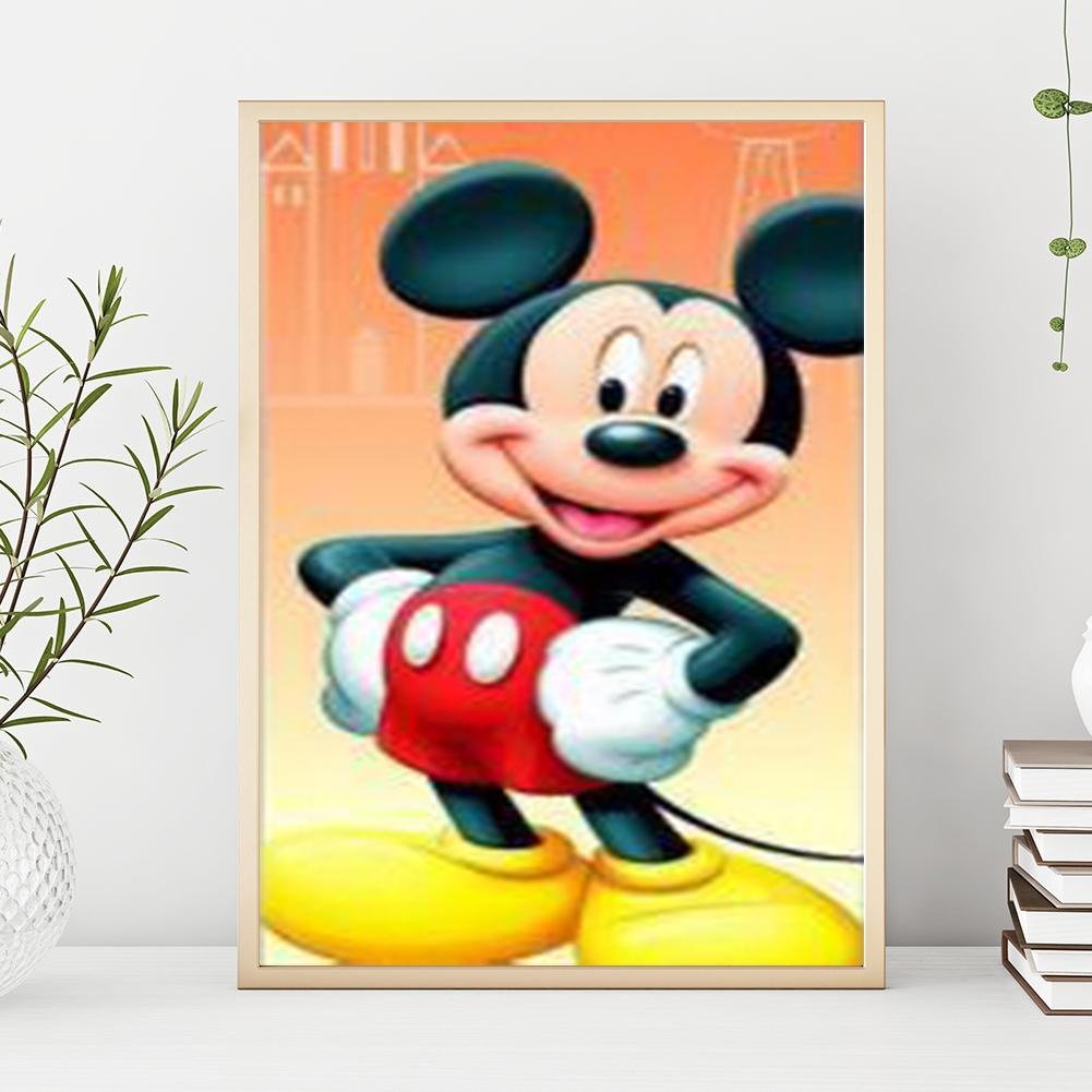 Happy Mickey Mouse Diamond Embroidery Kit