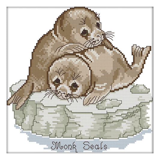 14ct Stamped Cross Stitch Seal(26*26cm)