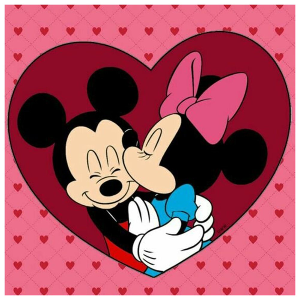 Mickey & Minnie Full Drill Diamond embroidery kits