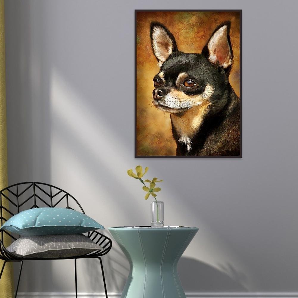 Pintura Diamante - Rodada Completa - Cachorro 18