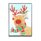 A5 5D Notebook DIY Part Special Shape Rhinestone Diary Book | Reindeer