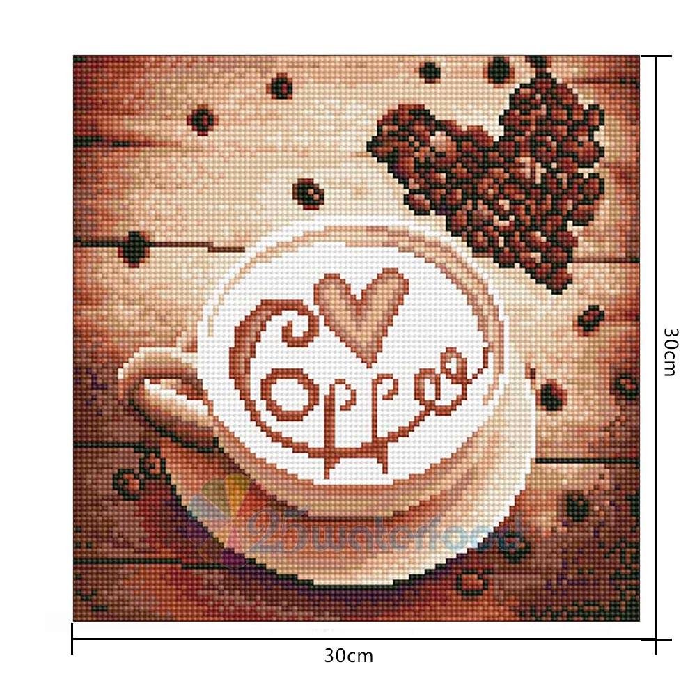 Diamond Painting - Full Round - A Cup Of Coffee