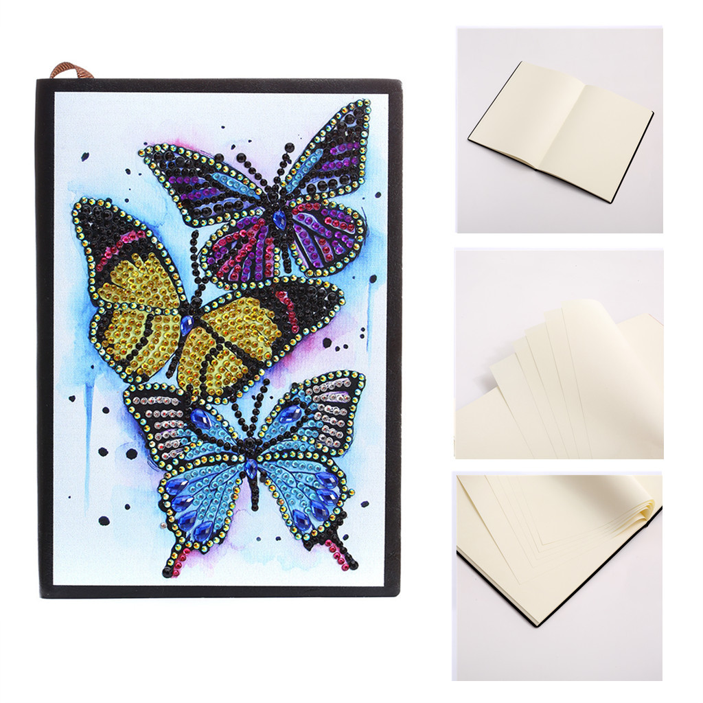Diamond painting notebook | butterfly