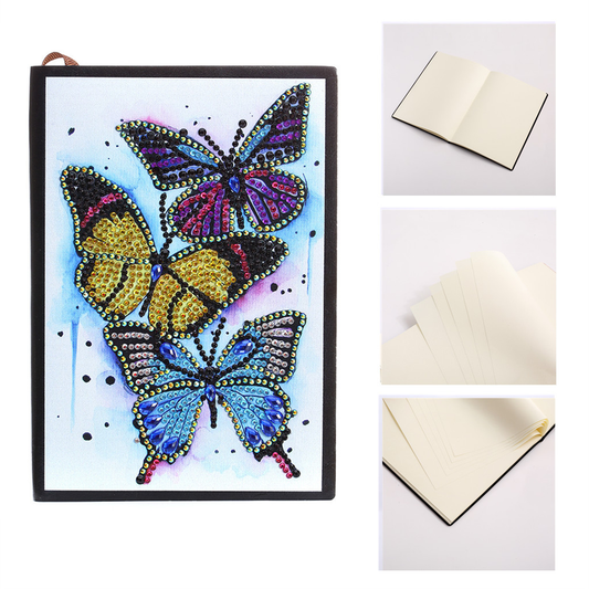 Cuaderno de pintura de diamantes | mariposa