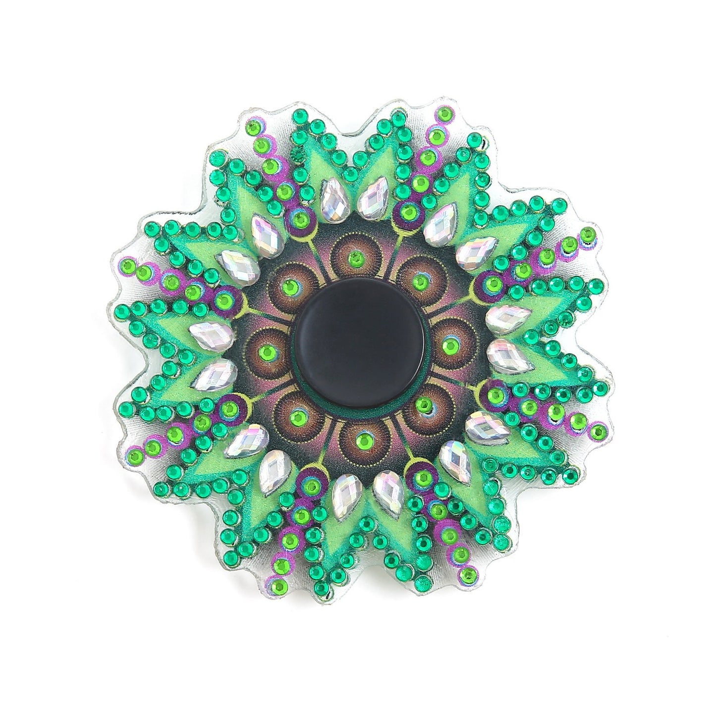 DIY Diamond Painting Fingertip Gyro Spinner - Mandala E