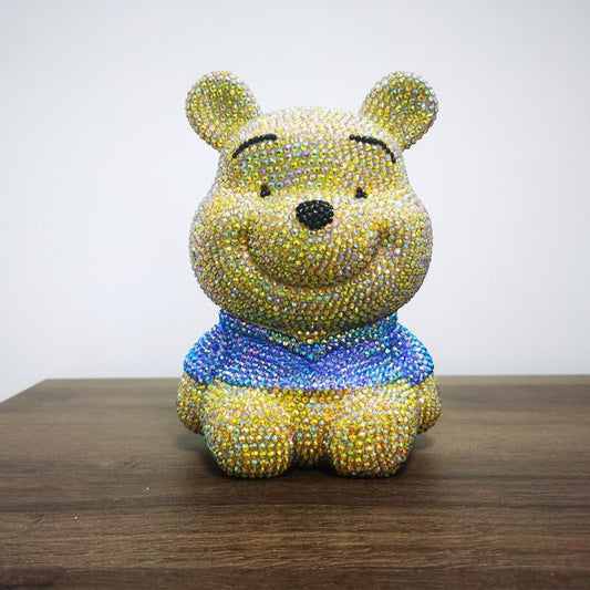 DIY Winnie the Pooh -Crystal Rhinestone Full Diamond Painting