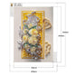 Yellow Flower Crystal Rhinestone Diamond Painting decorate your home