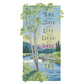 14ct Stamped Cross Stitch River Tree (50*31cm)