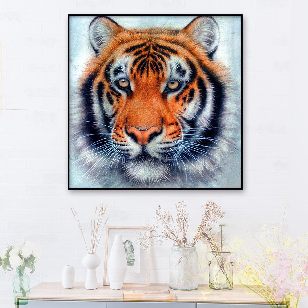 Diamond Painting - Full Round - Tiger B