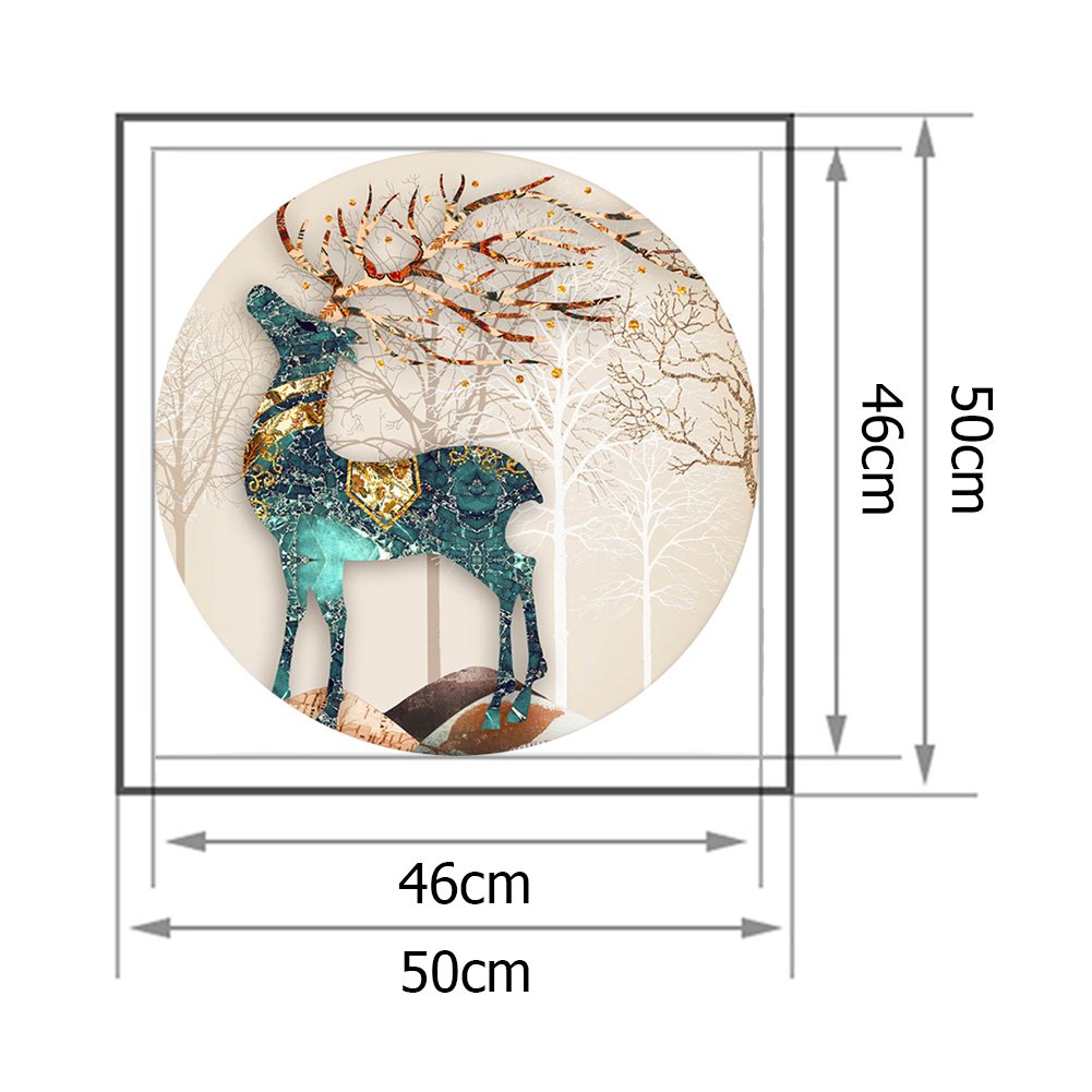 11CT Stamped Cross Stitch - Deer (50*50cm)