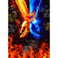 5D Full Drill Diamond Painting Fire & Ice Hands