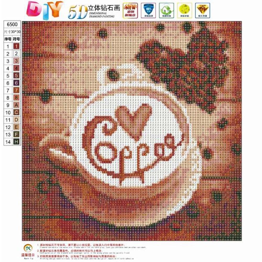 Diamond Painting - Full Round - A Cup Of Coffee