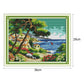 14ct Stamped Cross Stitch - Seaside Countryside (36*29cm)