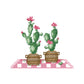 14ct Stamped Cross Stitch Potted Cactus (31*27cm)