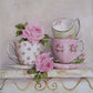 Diamond Painting - Full Round - Pink Cups
