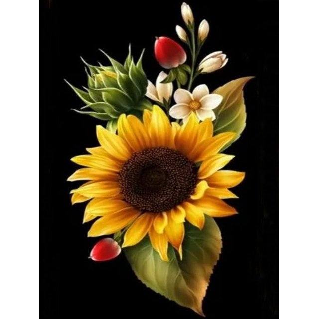 Diamond Paintings Art Full Drill Sunflower