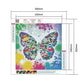 Diamond Painting - Full Round - Butterfly C