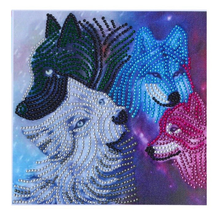 Horse 5D DIY Special Shaped Diamond Painting Kit Home Decoration