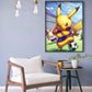 Diamond Painting - Full Round - Pikachu and Football