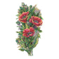 11ct Stamped Cross Stitch Flowers(28*52cm)
