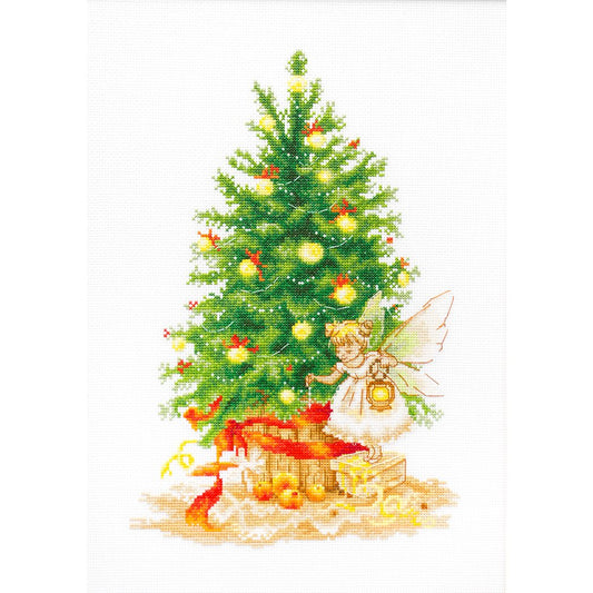 11ct Stamped Cross Stitch Christmas Tree (40*56cm)