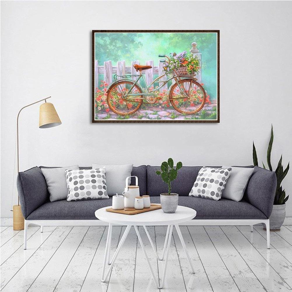 Diamond Painting - Full Round - Bicycle